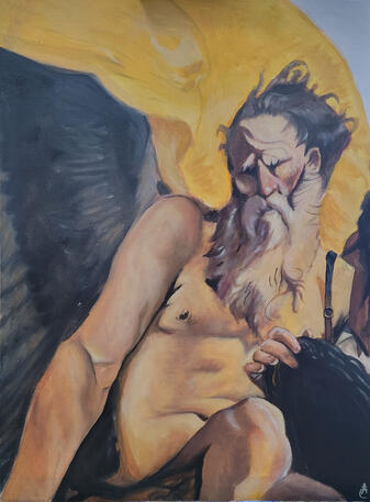 Original: 254×340 cm (8' x 12'') Study: 18 x 24